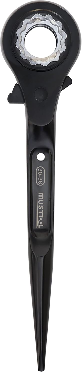 MUSTTOOL  RW-4SSBC 4サイズラチェットレンチ 強力シノ付き