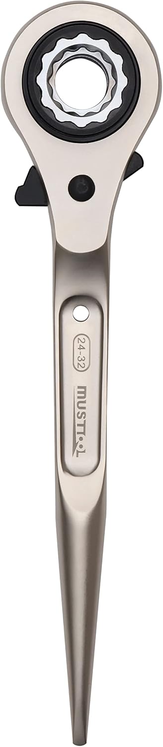 MUSTTOOL  RW-4SSBC 4サイズラチェットレンチ 強力シノ付き