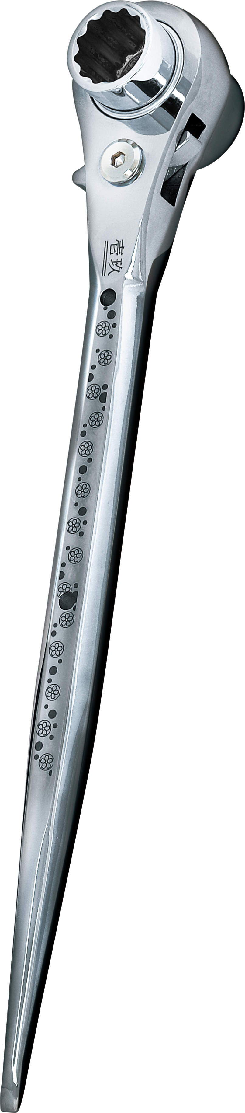 MUSTTOOL  ラチェットレンチ シノ付き　八角グリップ