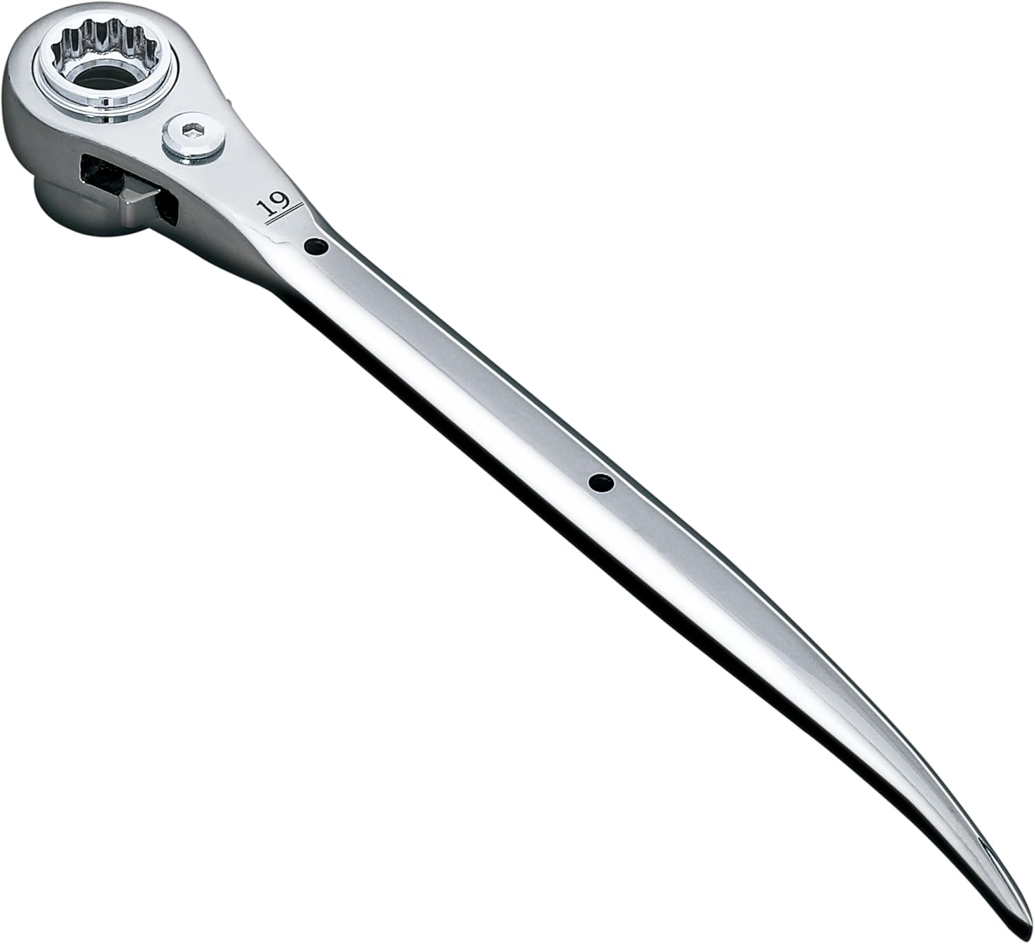 MUSTTOOL  ラチェットレンチ シノ付き　八角グリップ