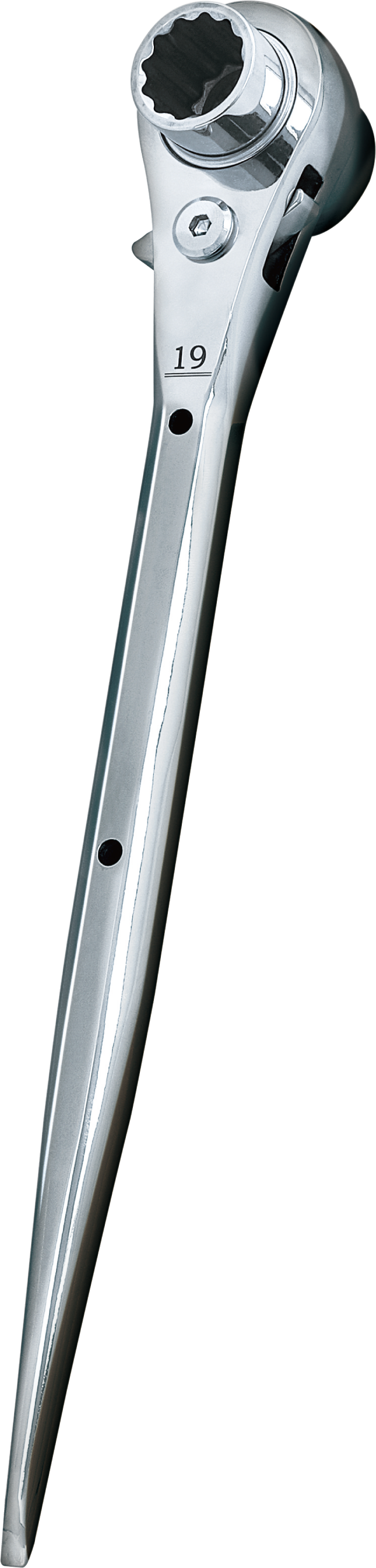 MUSTTOOL  ラチェットレンチ シノ付き　八角グリップ