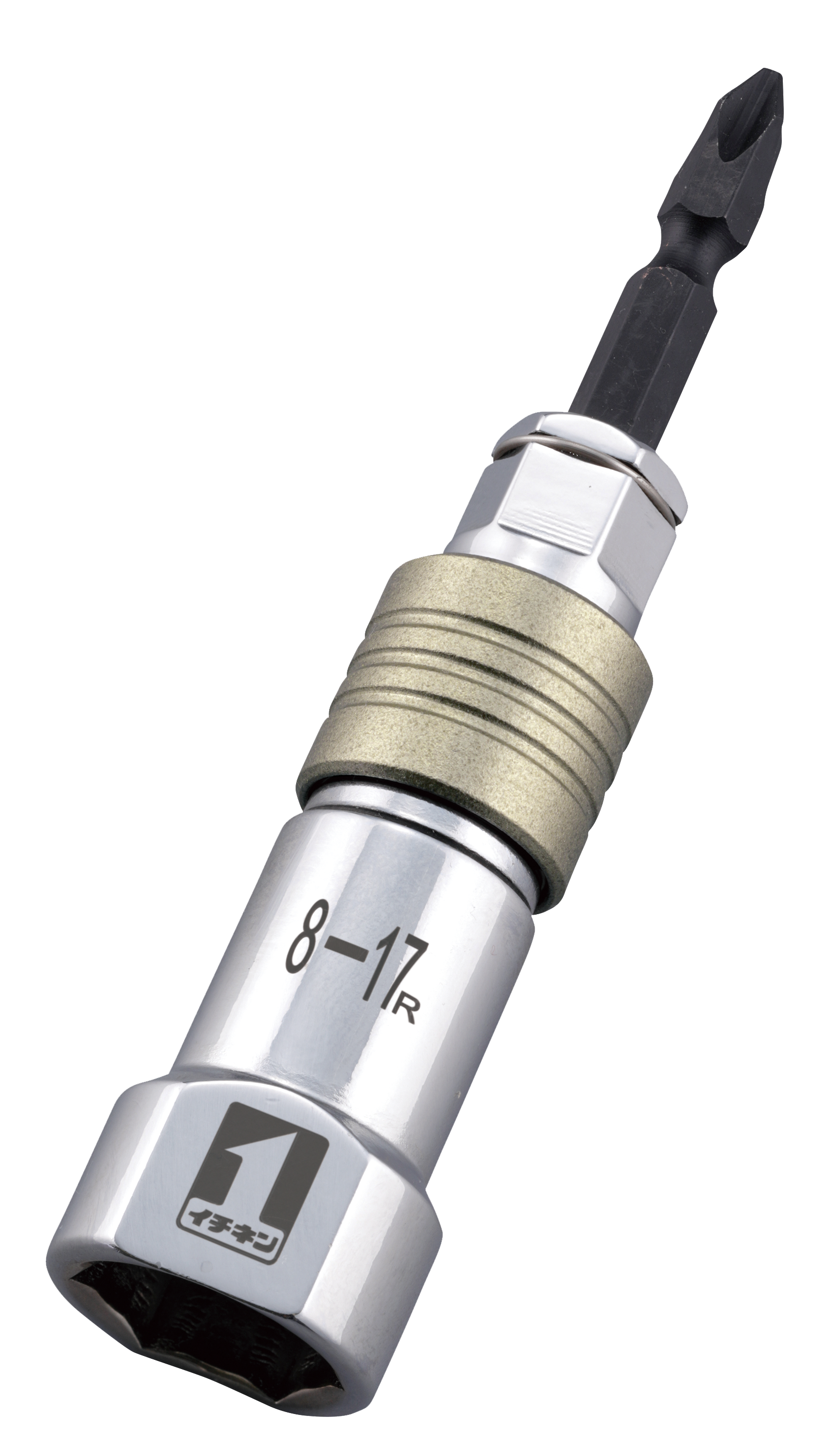 MUSTTOOL 軸交換式両口ダブルソケット 8/17mm 6角 レースウェイ
