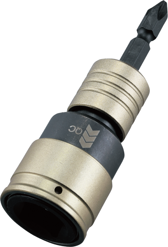 MUSTTOOL  QC六角軸変換ｱﾀﾞﾌﾟﾀｰ IM-4W2H-AP