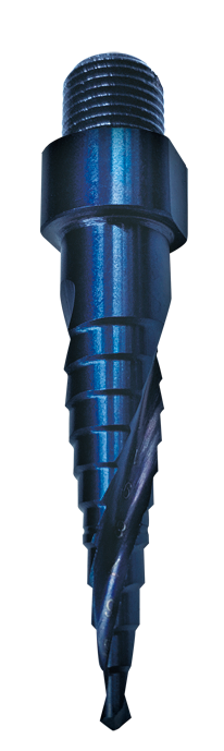 MUSTTOOL  インパクトレンチ用　QCスパイラルステップドリル