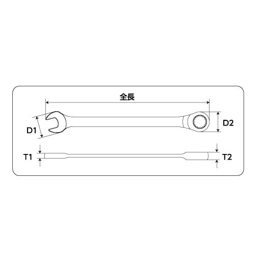 シャークギアレンチ MUSTTOOL（マストツール）