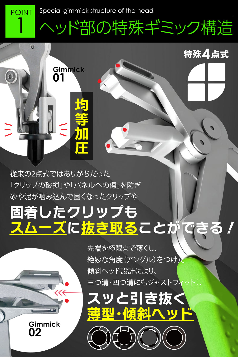 ワダイプロダクツ クリップとる WA-10