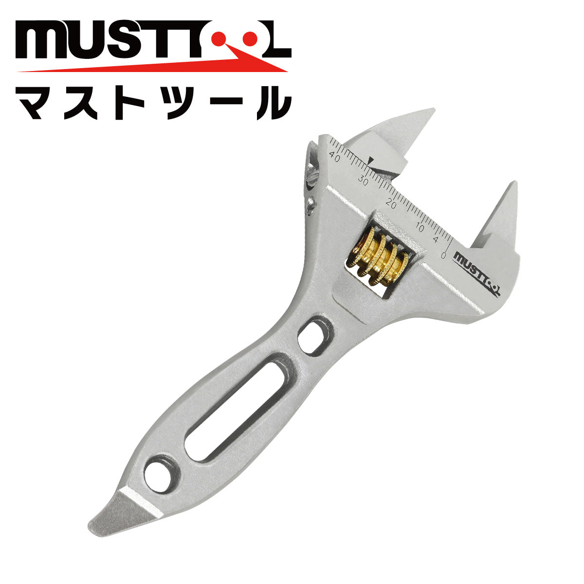 ワイドモンキー（ショート先端薄型） MUSTTOOL（マストツール）